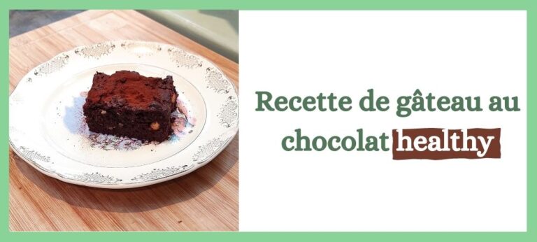 Lire la suite à propos de l’article Recette de gâteau au chocolat healthy